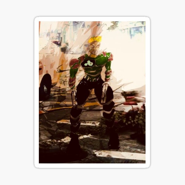 Sirocco of Ghost Squad Sticker