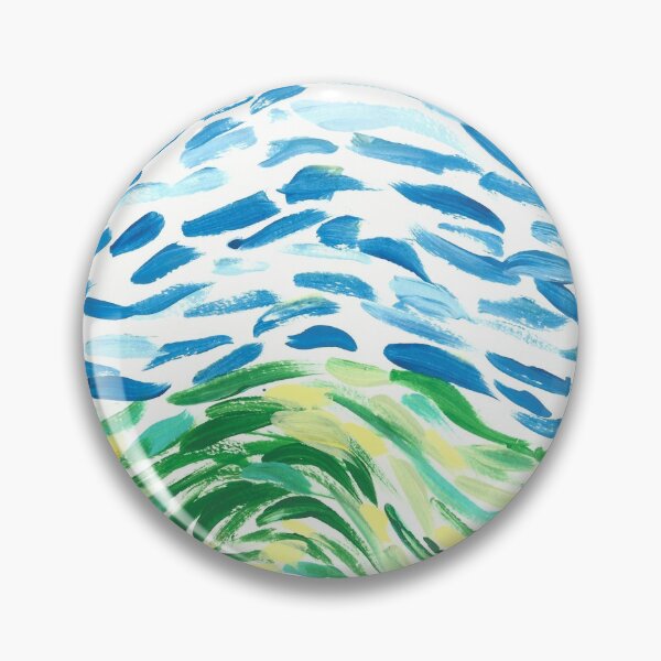 Item preview, Rolling Hills of Blue and Green  designed and sold by snizzyizzy.
