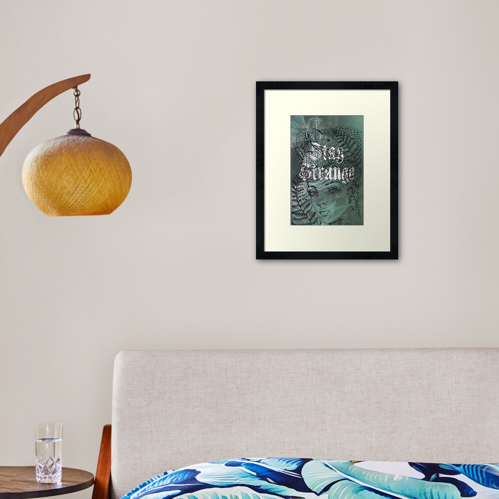 Item preview, Framed Art Print designed and sold by Holymane.