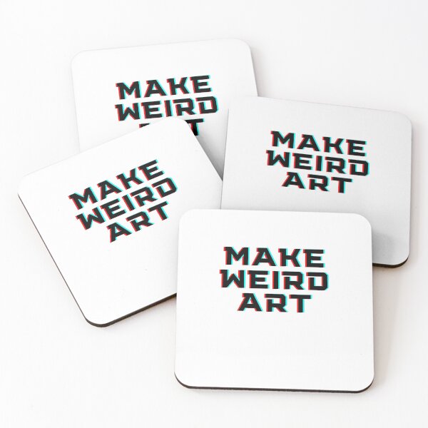 Item preview, Make Weird Art designed and sold by spoeg.