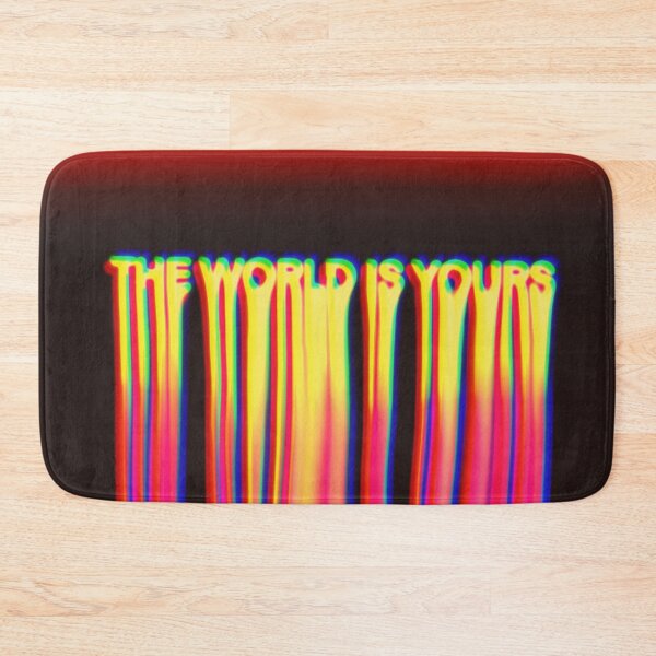 Item preview, The World Is Yours illmatic nas quote designed and sold by Salman  Khattak.