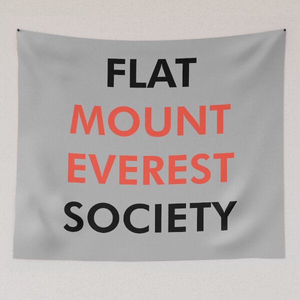 Item preview, Flat Mount Everest Society (Black) designed and sold by Graograman.