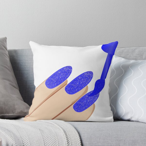 Item preview, Blue Glitter Nails  designed and sold by rhicha.