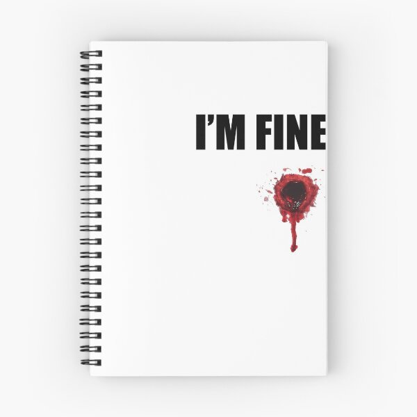 Item preview, I'M FINE design, gunshot designed and sold by BasicSeres.