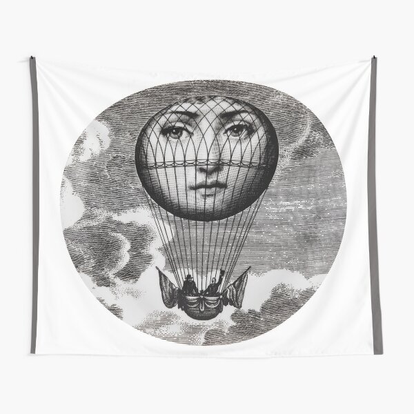Fornasetti Hot Air Balloon Tapestry