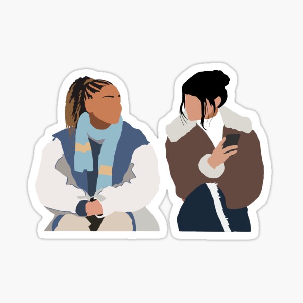 Kieu My et Fatou - Druck Sticker