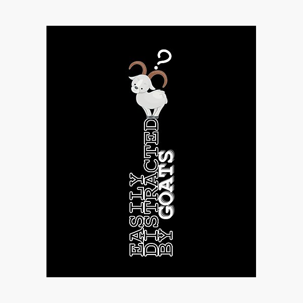 Item preview, Easily Distracted By Goats Shirt designed and sold by Setthachok.