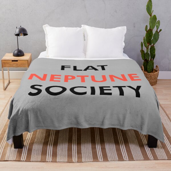 Item preview, Flat Neptune Society (Black) designed and sold by Graograman.