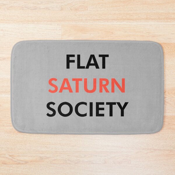 Item preview, Flat Saturn Society (Black) designed and sold by Graograman.
