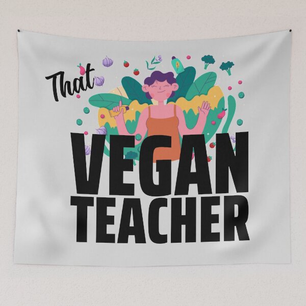 Item preview, That Vegan Teacher Design designed and sold by PositiveStudio.
