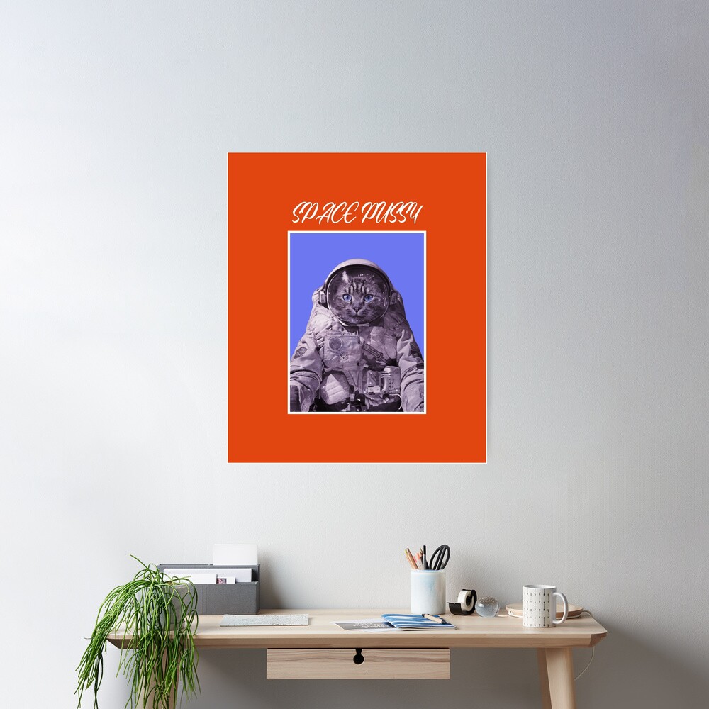 Space Pussy Poster for Sale by FinalVinyl | Redbubble