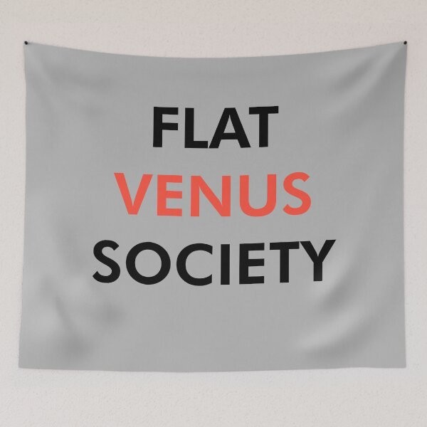 Item preview, Flat Venus Society (Black) designed and sold by Graograman.