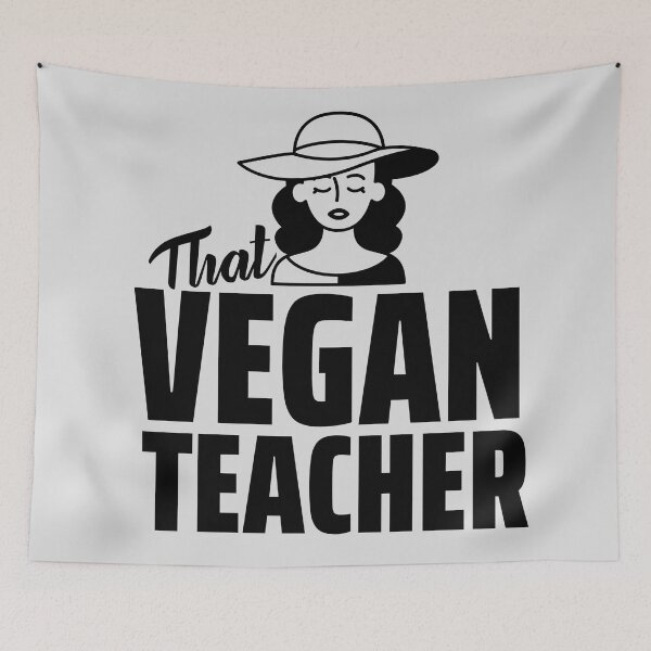 Item preview,  That Vegan Teacher Design 2 designed and sold by PositiveStudio.