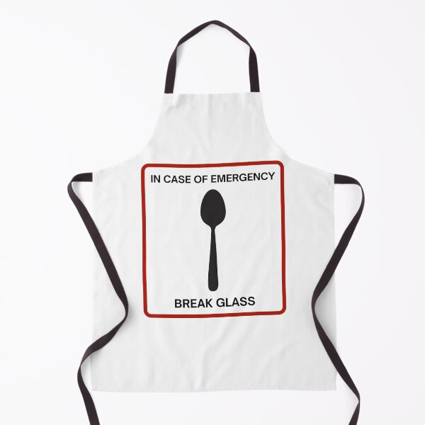 Item preview, Emergency Spoons For Spoonies - Break Glass In Case Of Emergency  designed and sold by N44Prints.