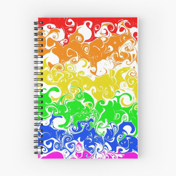 Item preview, Rainbow marble / spiral design  designed and sold by ndubrey.