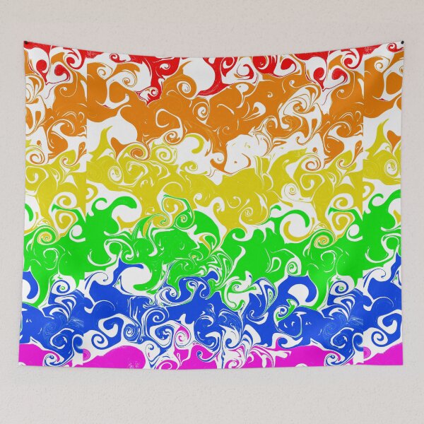 Item preview, Rainbow marble / spiral design  designed and sold by ndubrey.