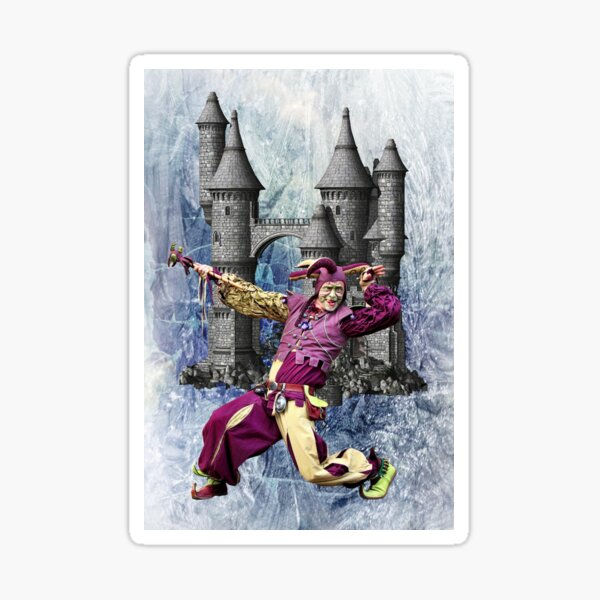 CASTLE JESTER 2 Sticker