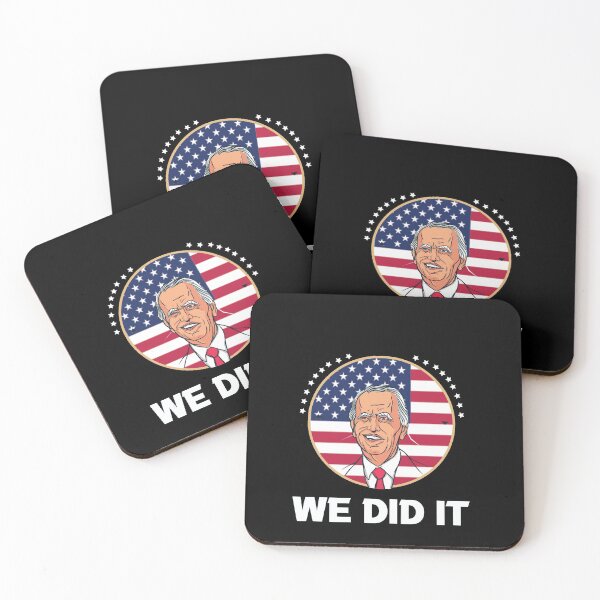 Item preview, We Did It 2021 Biden Inauguration day American Flag Congratulation Joe Biden designed and sold by WhiteTears.