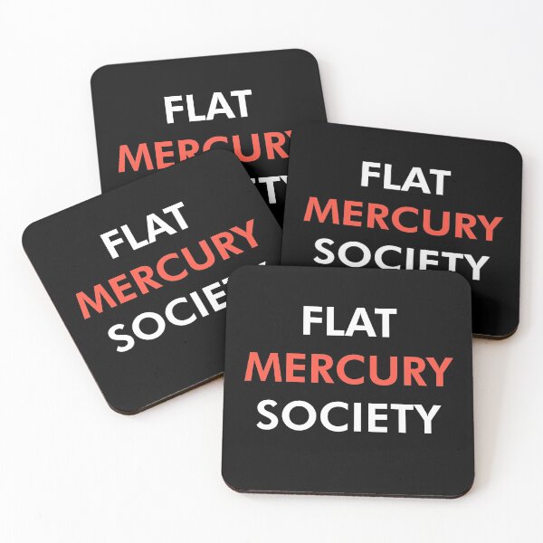 Item preview, Flat Mercury Society (White) designed and sold by Graograman.