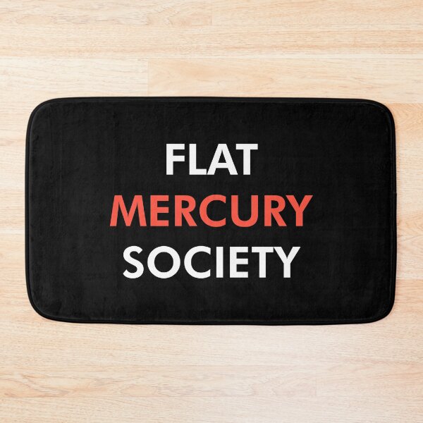 Item preview, Flat Mercury Society (White) designed and sold by Graograman.