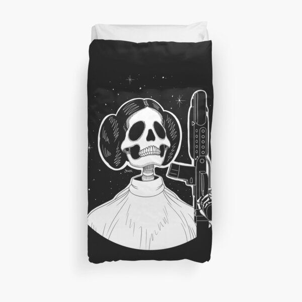 Leia (Stack's Skull Sunday) Duvet Cover