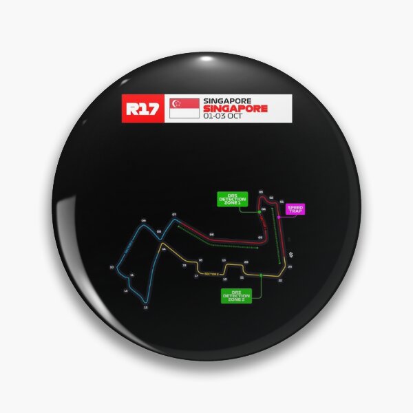 Item preview, Singapore Grand Prix Calendar Formula Race Car Circuit Name 2021 designed and sold by OnlyPrint20.