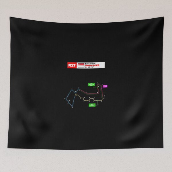 Item preview, Singapore Grand Prix Calendar Formula Race Car Circuit Name 2021 designed and sold by OnlyPrint20.