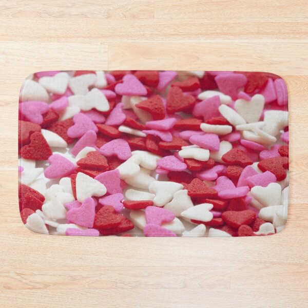 Item preview, Red White and Pink Valentines Hearts designed and sold by liftdesign.