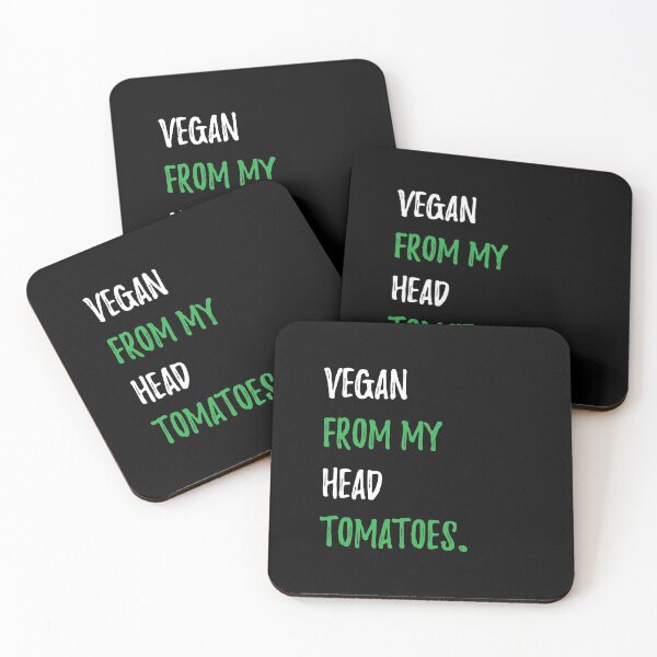 Item preview,  Vegan From My Head Tomatoes designed and sold by GraphicBit.