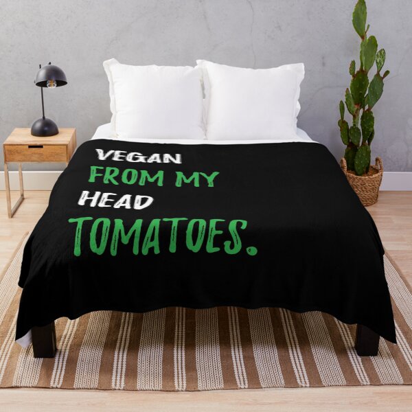 Item preview, Vegan From My Head Tomatoes designed and sold by GraphicBit.