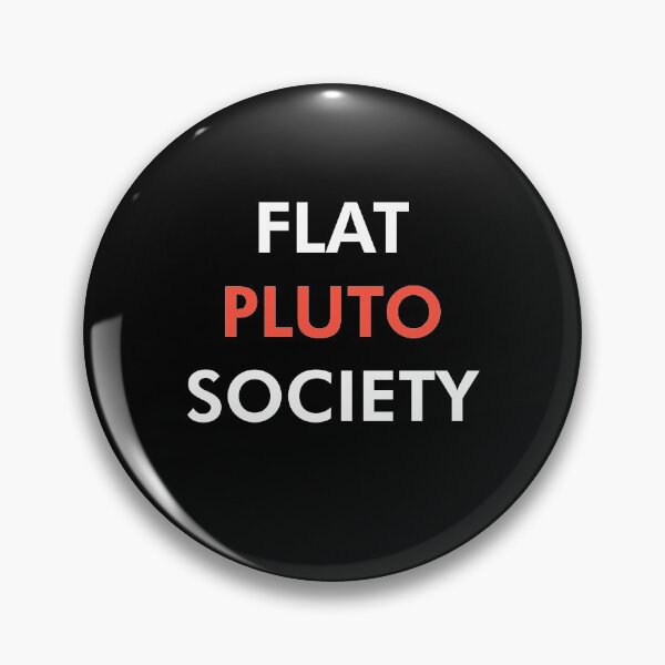 Item preview, Flat Pluto Society (White) designed and sold by Graograman.
