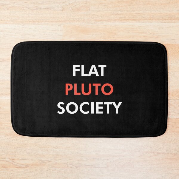 Item preview, Flat Pluto Society (White) designed and sold by Graograman.