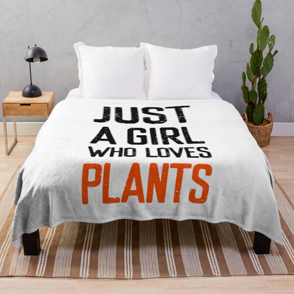 Item preview, Just A Girl Who Loves Plants designed and sold by FriendsList.