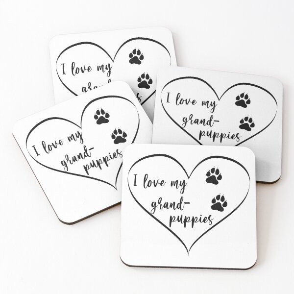 Item preview, I Love My Grand-Puppies designed and sold by CM-PD.