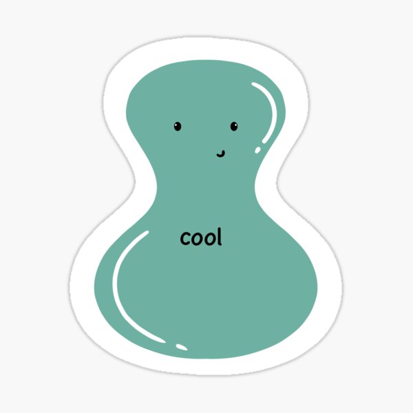 A cool dude Sticker