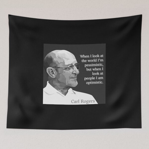Item preview, When I look at the world I'm pessimistic, but when I look at people I am optimistic. designed and sold by PsychPsych.