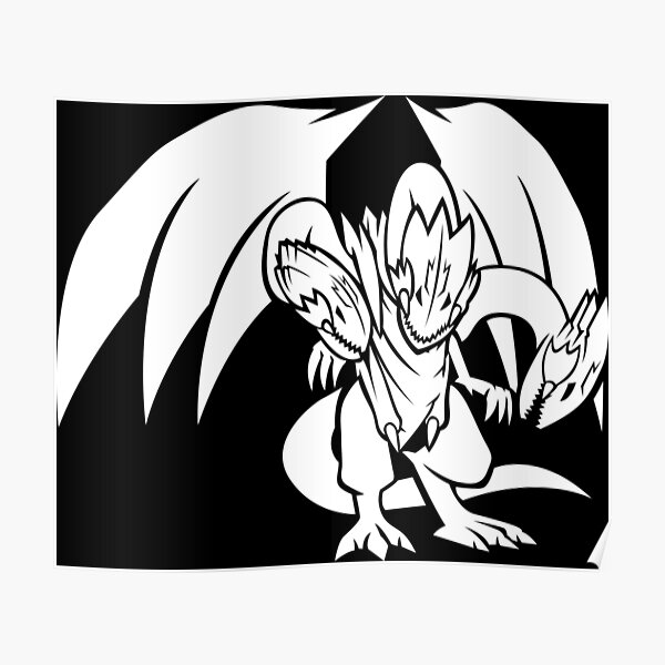 Poster Wei C3 9fer Drache Redbubble