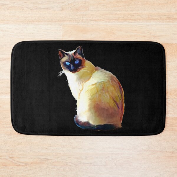 Item preview, oil painting of seal point cat designed and sold by Designwebjae.