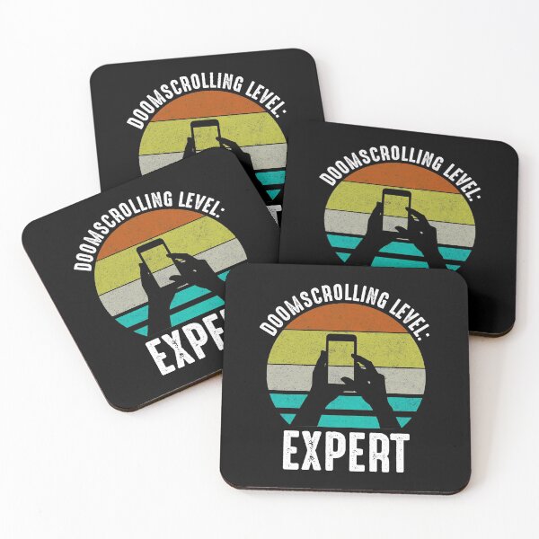 Item preview, Doomscrolling Level: Expert designed and sold by Cat Lady Designs.