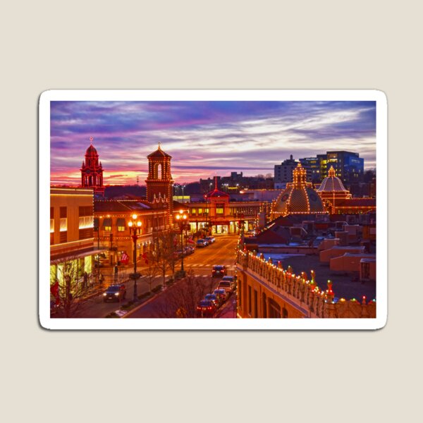 Item preview, Sunset on the Plaza Lights, Kansas City, Missouri designed and sold by Catherine Sherman.