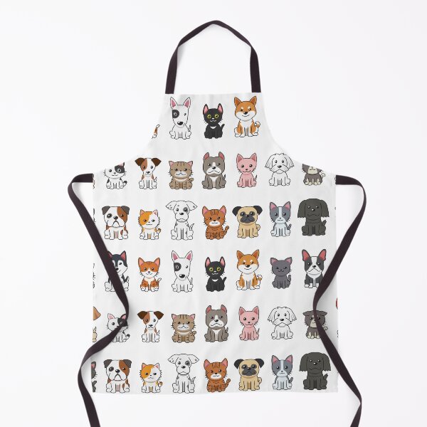 Item preview, cartoon cats and dogs designed and sold by della95.
