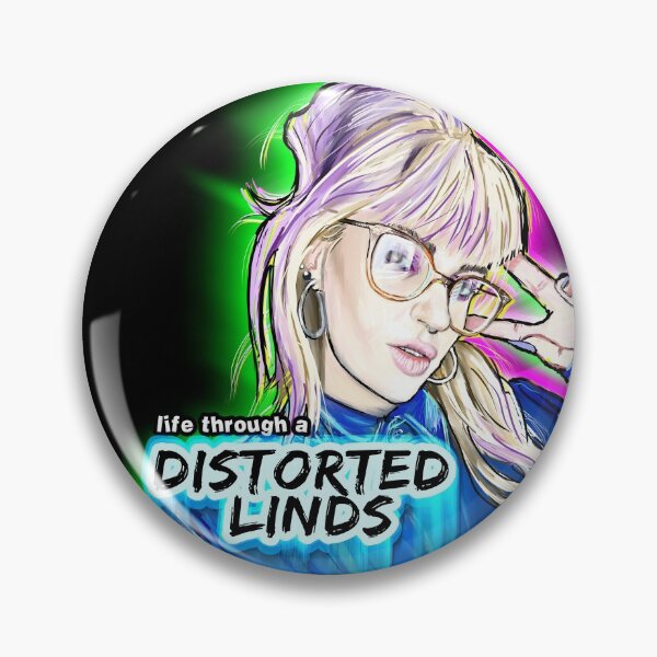 Item preview, life through a distorted linds podcast designed and sold by Distorted-Linds.