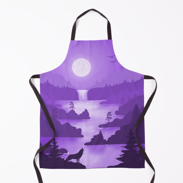 Item preview, Night River 2 - Minimal Art in purple designed and sold by Julia Rudens.