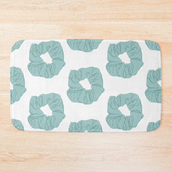 Item preview, aesthetic teal scrunchie sticker  designed and sold by sheyenneday.