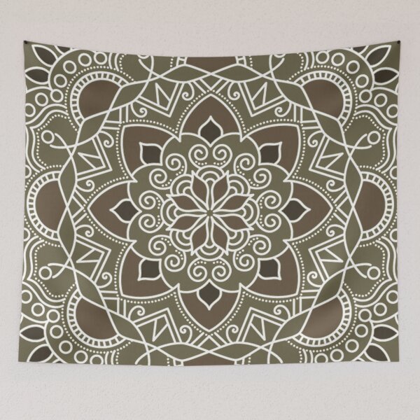 Item preview, Sloan Olive Grey Green Casey Design 6 designed and sold by AuraTherapeia.
