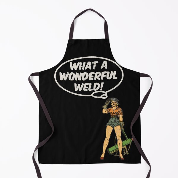 Item preview, What A Wonderful Weld - Retro Vintage Comic Welder Girl designed and sold by JordanHolmes.