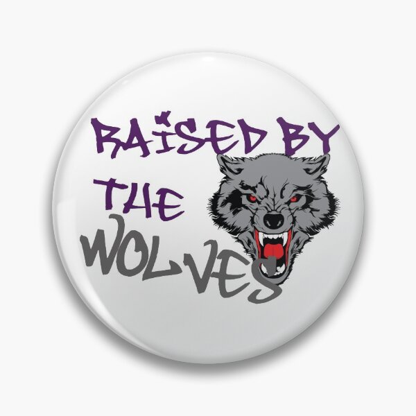 Item preview, Raised By the Wolves Design (Purple and Gray) designed and sold by Starback33.
