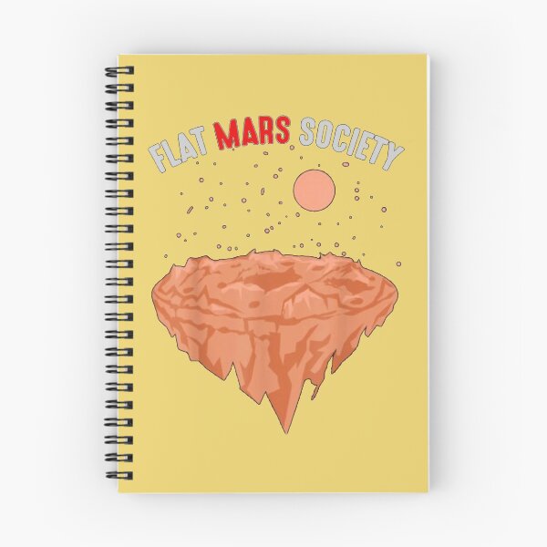 Item preview, Flat Mars Society designed and sold by zurckoov.
