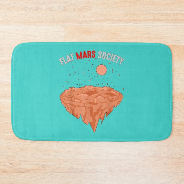 Item preview, Flat Mars Society designed and sold by zurckoov.