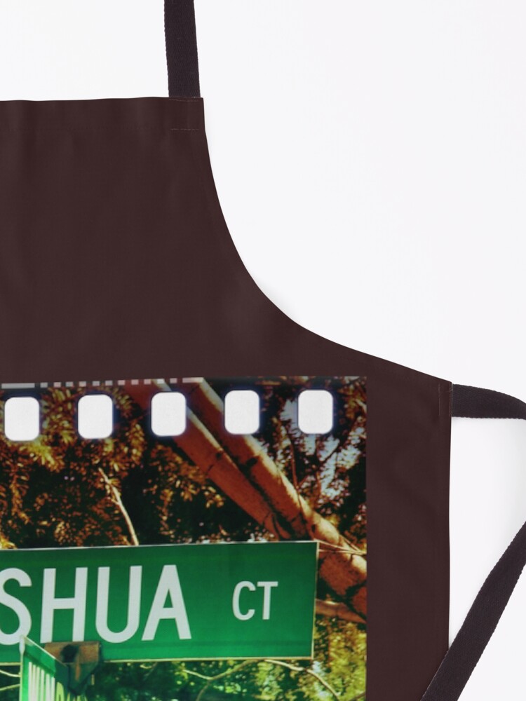 Alternate view of Joshua, Joshua magnet, Joshua sticker, Joshua mug Apron